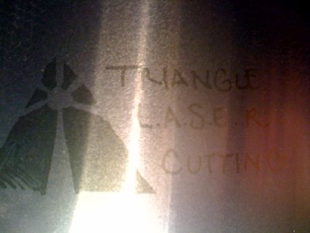 aluminum laser etching